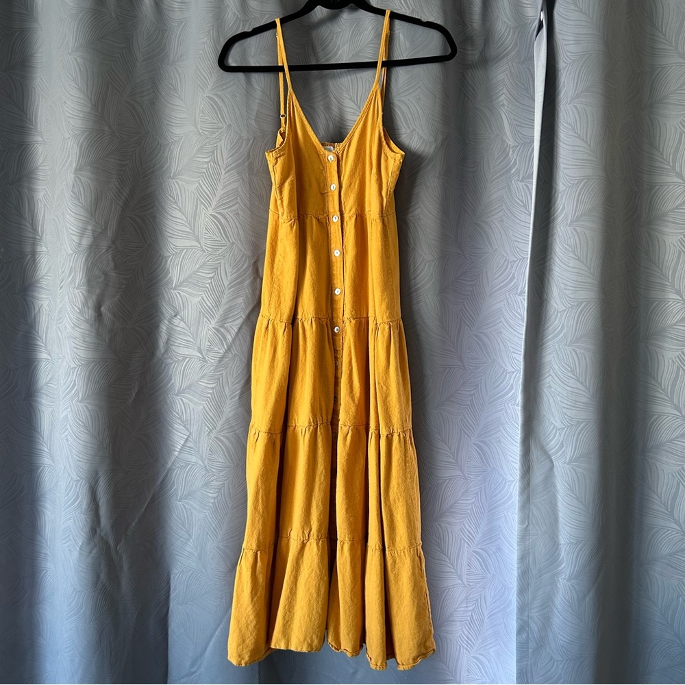 🌻5 for $25 or 3 for $18 SALE Linen rayon blend summer dress